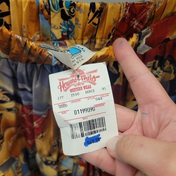 Vintage Desert West Western Skirt - Picture 4 of 11